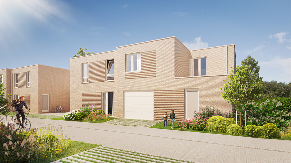 Bostoen Energiezuinige Woningen Astene Begijnhof