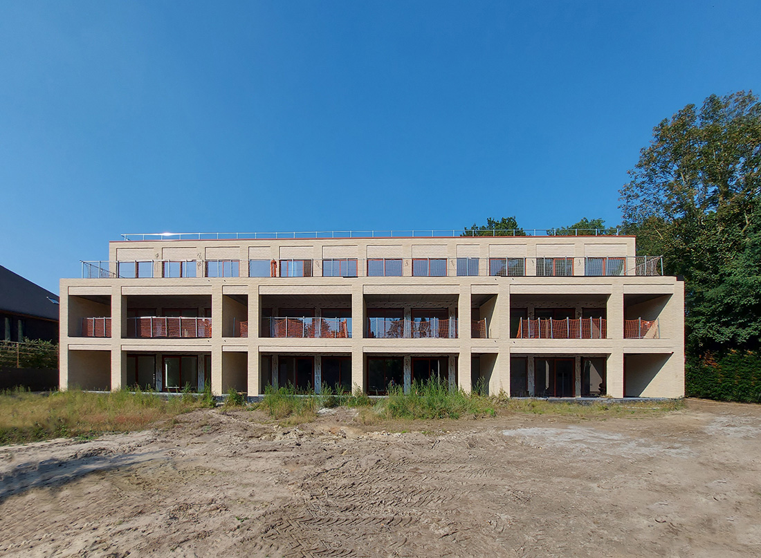 Bostoen Luxe appartementen Destelbergen WoodLand Park Tuin