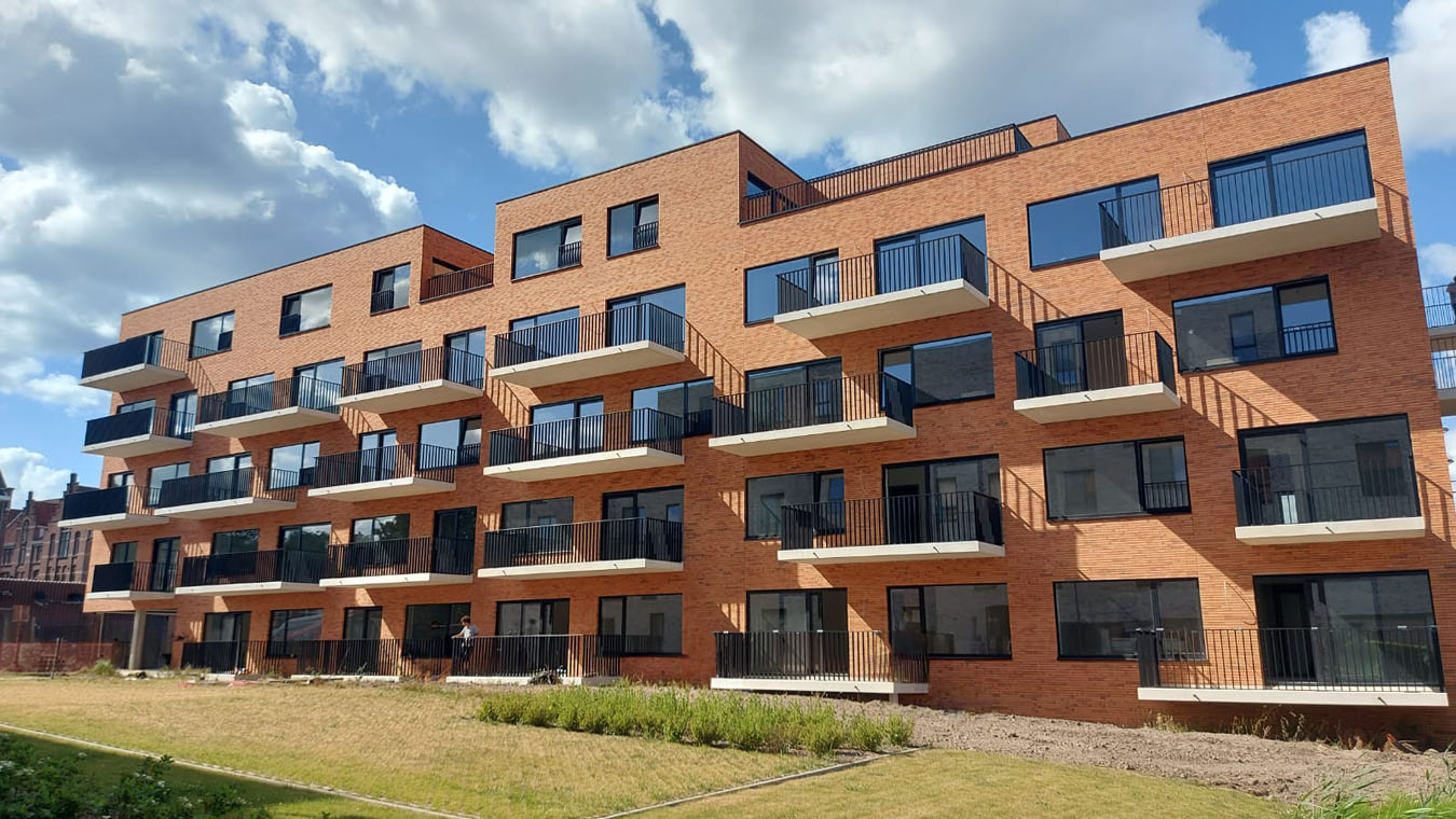 Bostoen Ruim Nieuwbouwappartement Eeklo Residentie Kaaiken