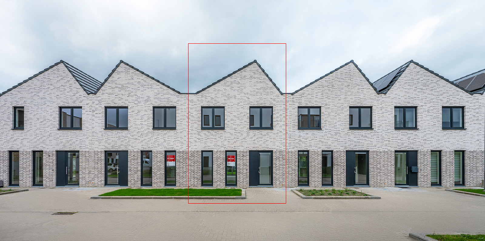 Bostoen instapklare energiezuinige nieuwbouwwoningen in Marke Het GoudenHof voorgevel