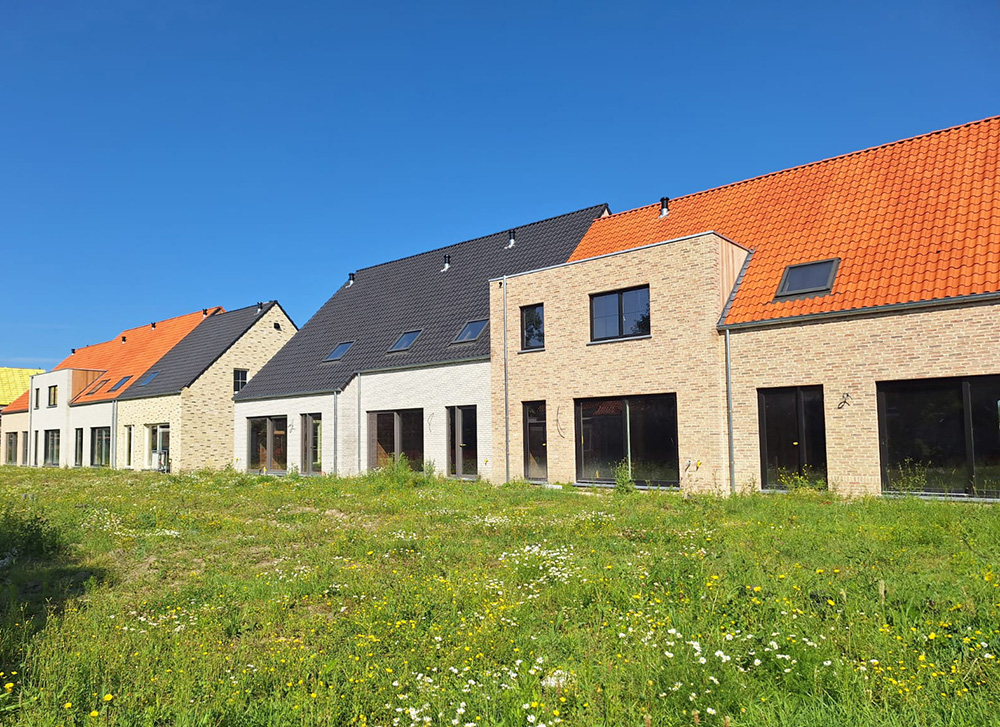 Bostoen Landelijke nieuwbouwwoningen Ramskapelle Hof Teghelrie