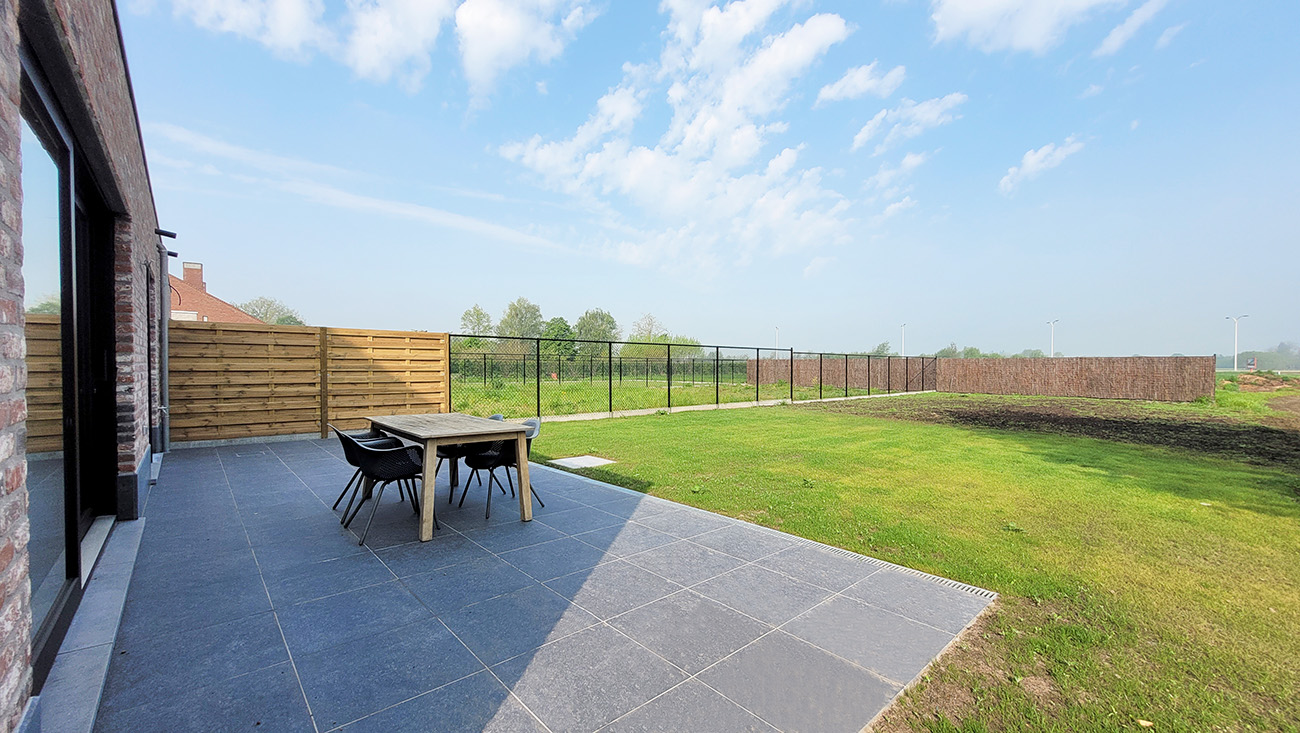 Bostoen Kijkwoning Eke Hof Landuit Terras Tuin