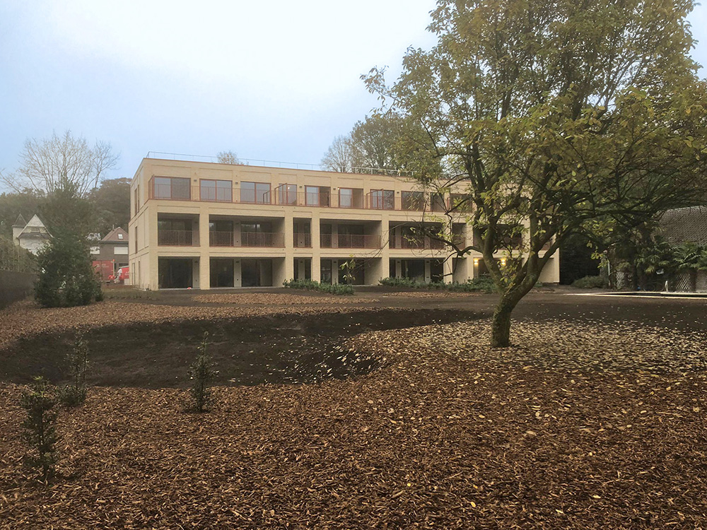 Bostoen Luxe appartementen Destelbergen WoodLand Park Tuin