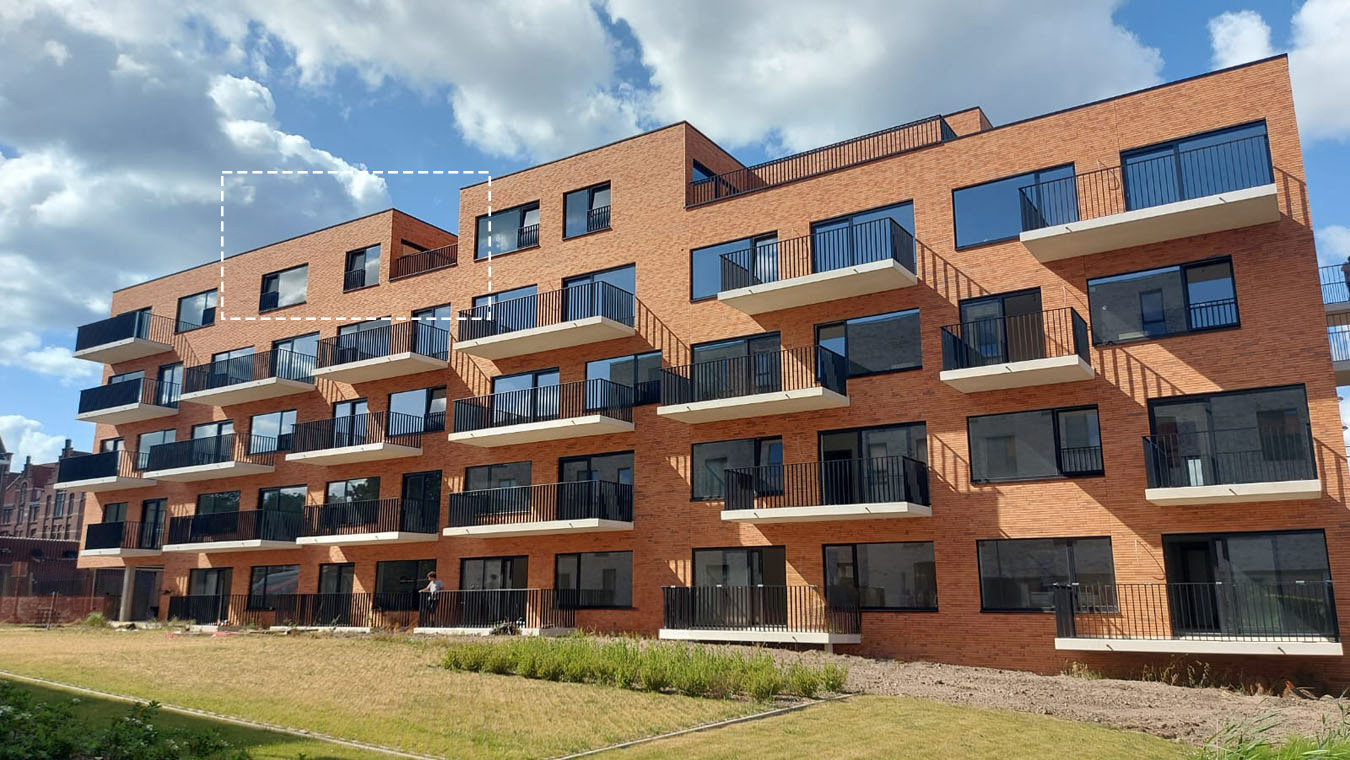 Bostoen Instapklaar nieuwbouwappartement Eeklo Residentie Kaaiken