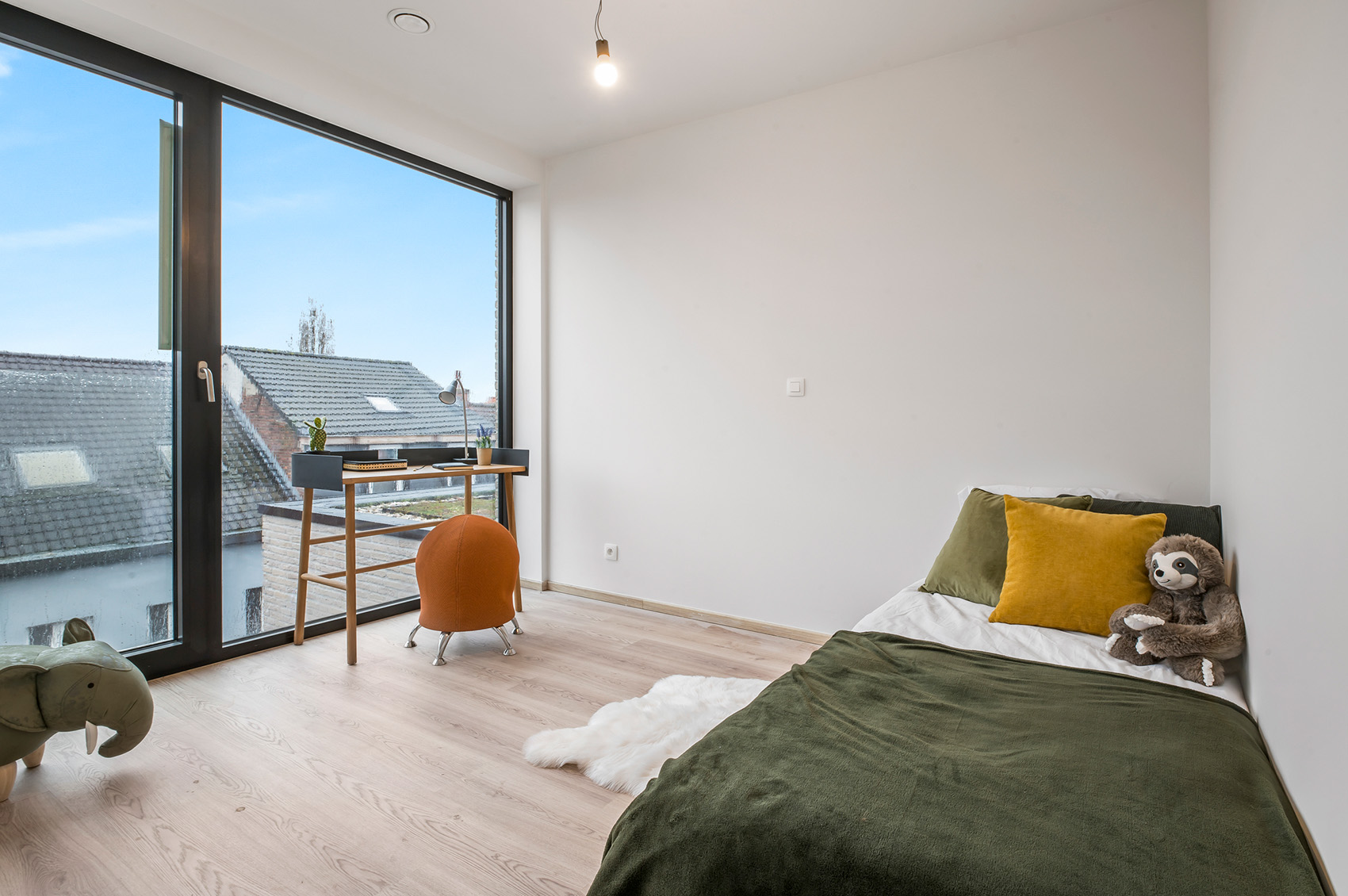 Bostoen Nieuwbouwappartementen Aalst Residentie Clavis Duplex Slaapkamer